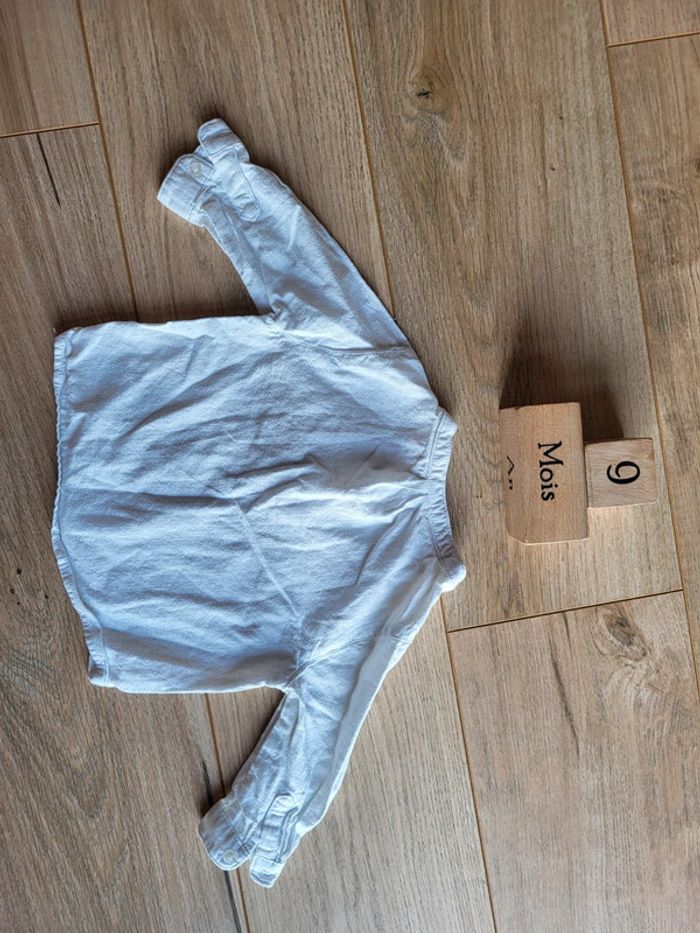 Chemise coton été bébé garçon - photo numéro 6
