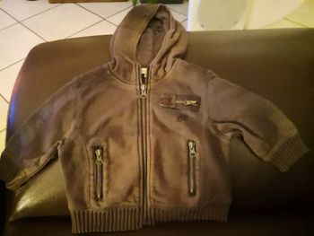 Gilet 12 mois GRAIN de Blé