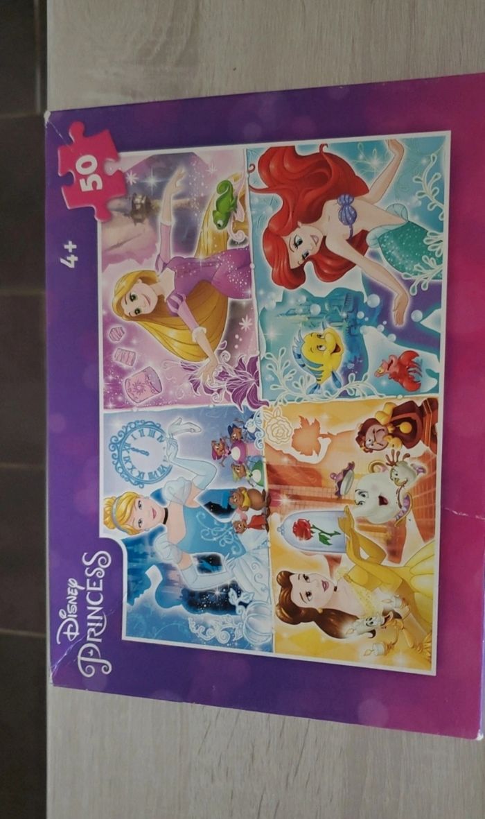 Lot puzzles Princesses - photo numéro 6