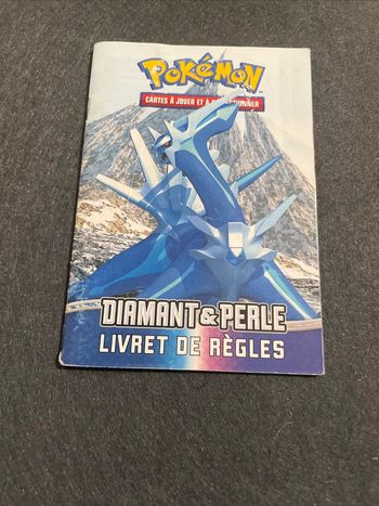 okémon Livret De Règles / Liste Des Cartes - Diamant & Perle FR