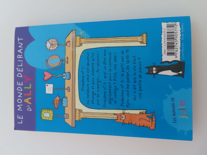 Lot livres - Le monde délirant d'Ally - Tomes 1 à 6 - photo numéro 7