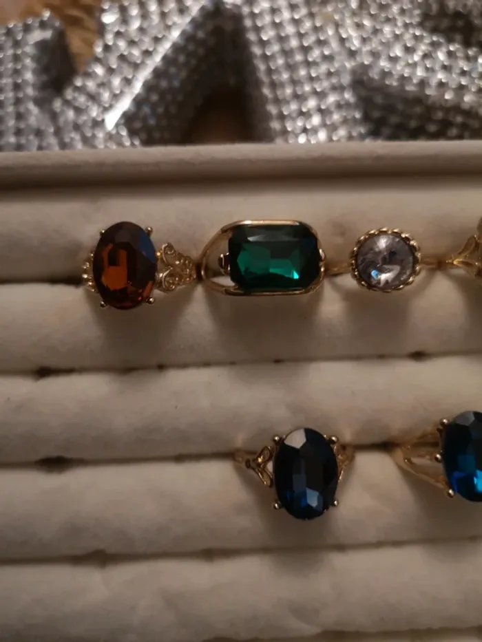 Lot de 9 bague - photo numéro 2