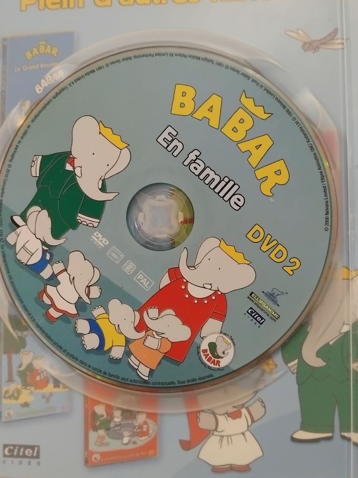 Dvd babar - photo numéro 5