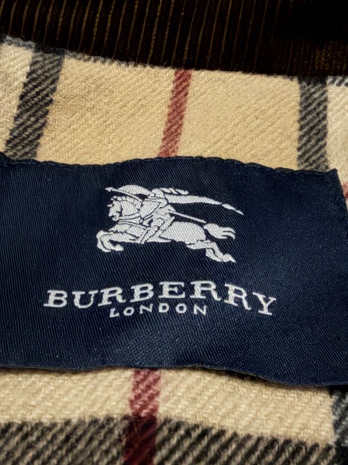 Veste Jacket Zip Harrington Burberry London Taille L Homme Laine Coton - photo numéro 3