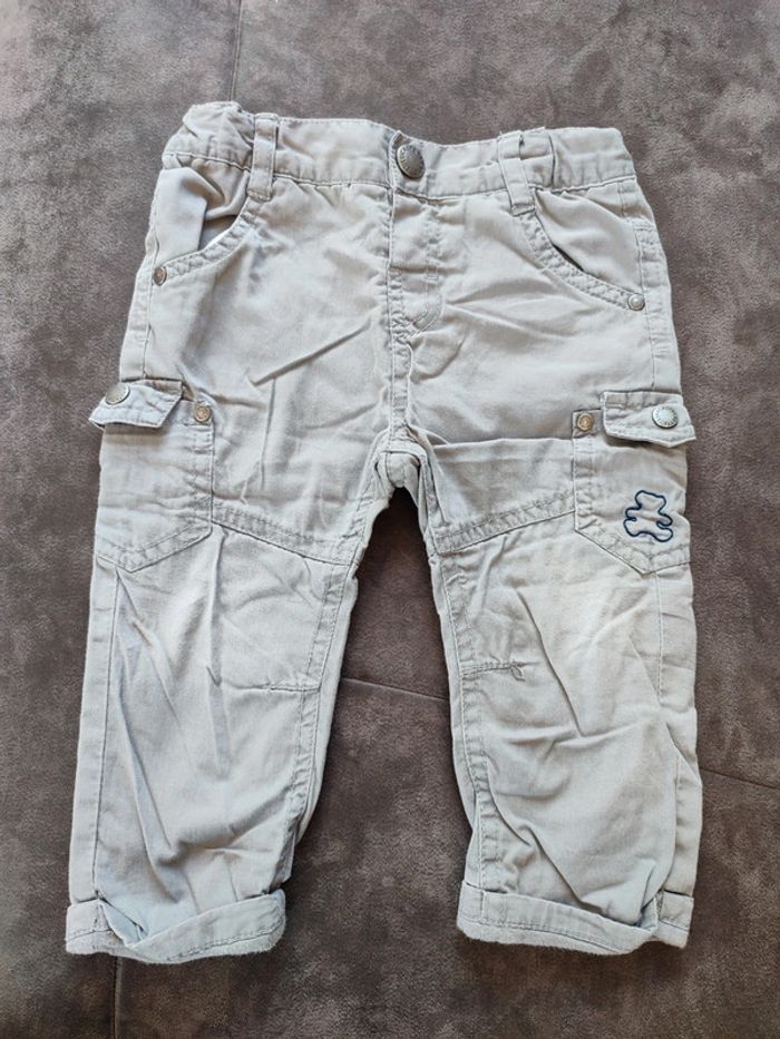 Lot de 3 pantalons garçon 12 mois - photo numéro 9