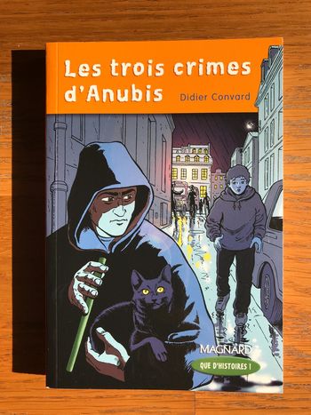 Les trois crimes d'Anubis - Roman policier