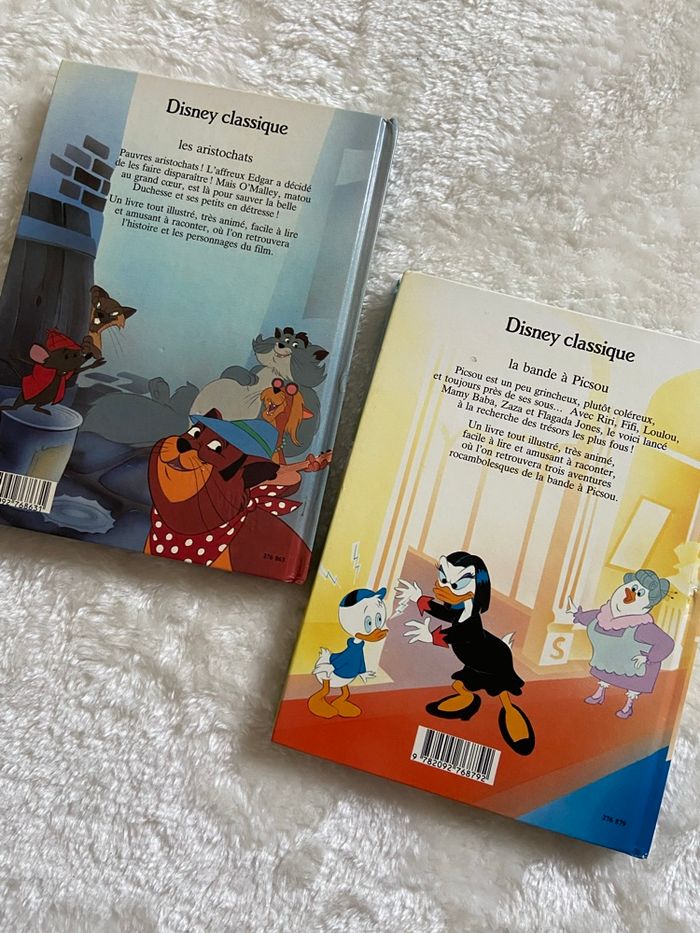 Lot de 2 livres Disney - 1988 - photo numéro 2