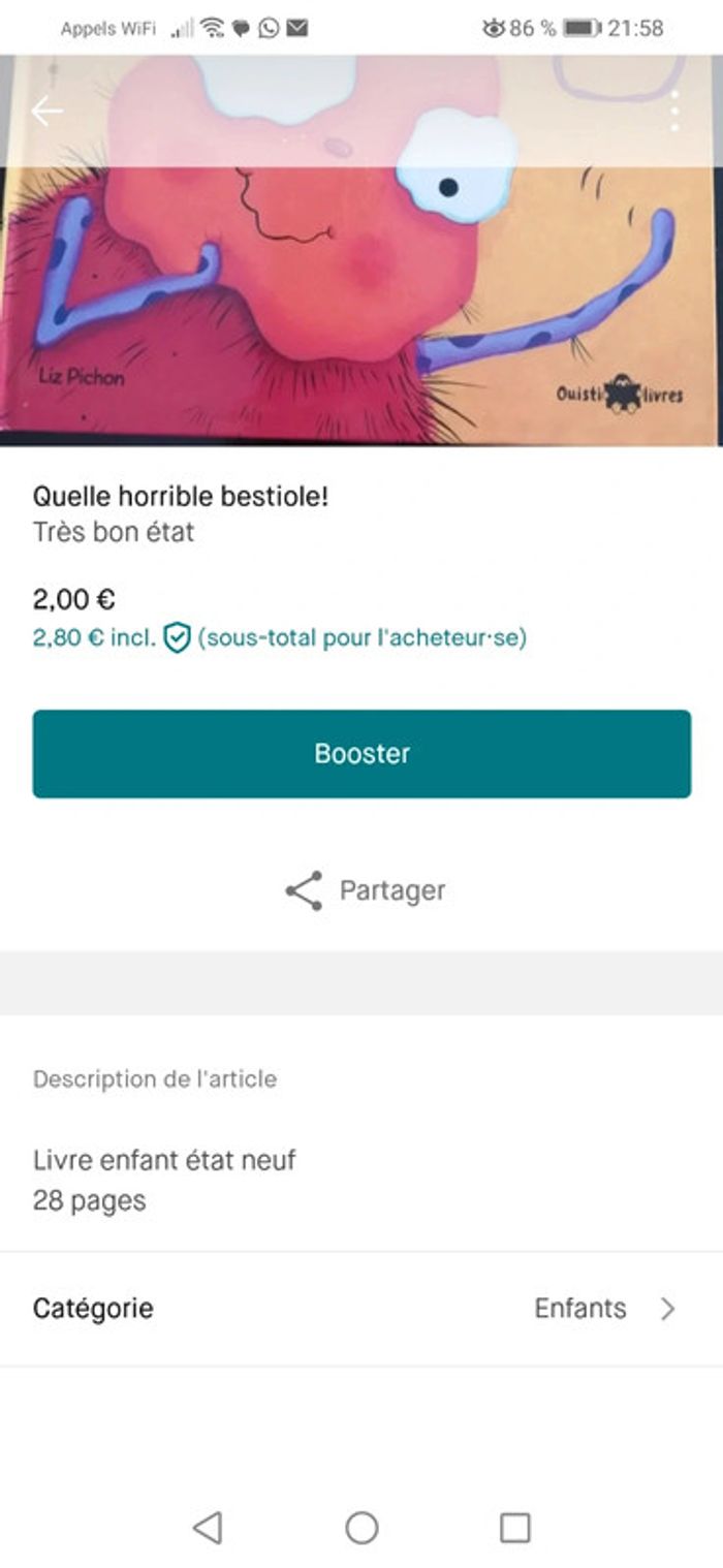 Quelle horrible bestiole - photo numéro 5