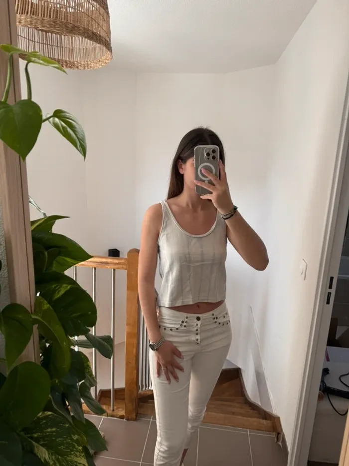 Débardeur crop top Jennyfer