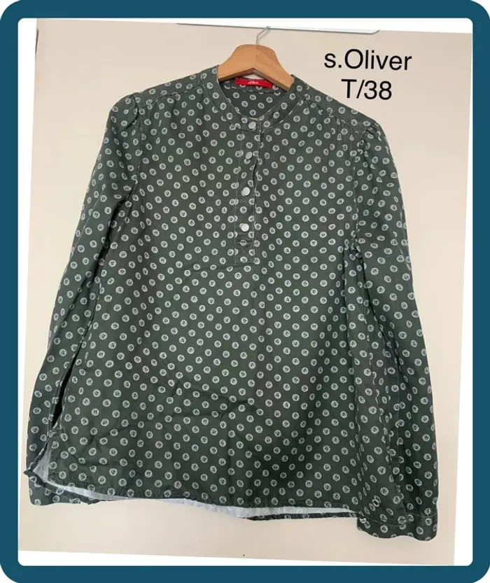 Très belle blouse manche longues lyocell