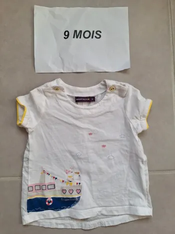 T shirt neuf sergent major 9 mois