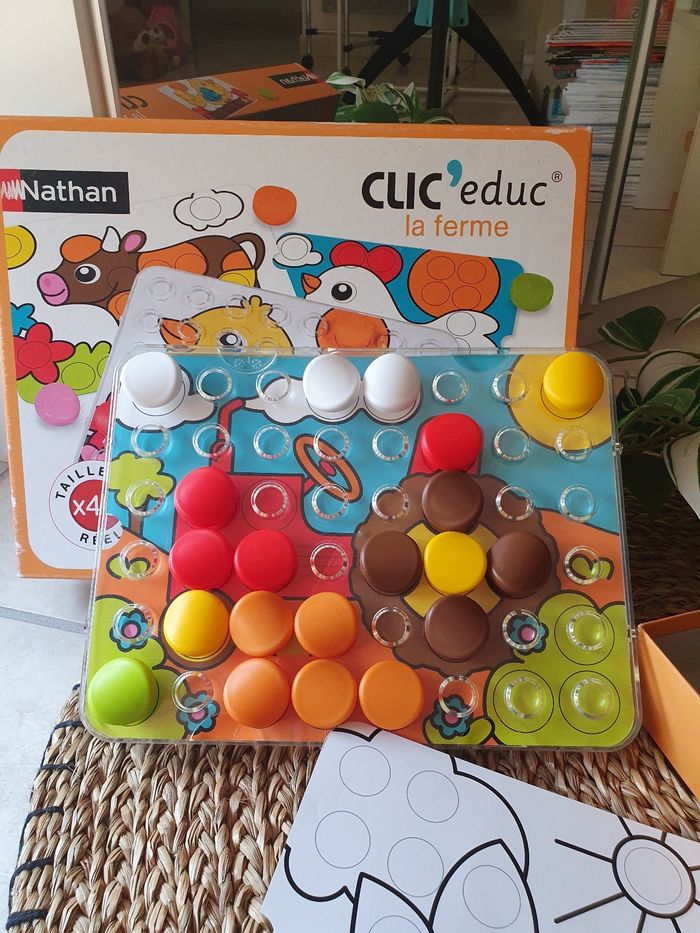 Jeu puzzle Clic'educ Nathan - photo numéro 4