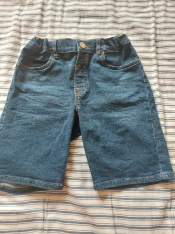 Short en jean bleu moyen 128