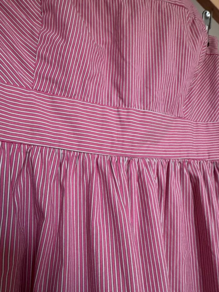 Robe rayée bustier M Zara - photo numéro 6