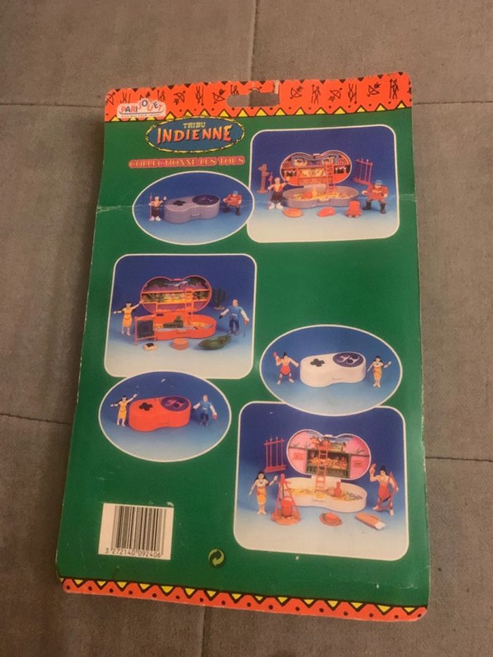 Jouet vintage et rare Tribu indienne pari jouet - photo numéro 2
