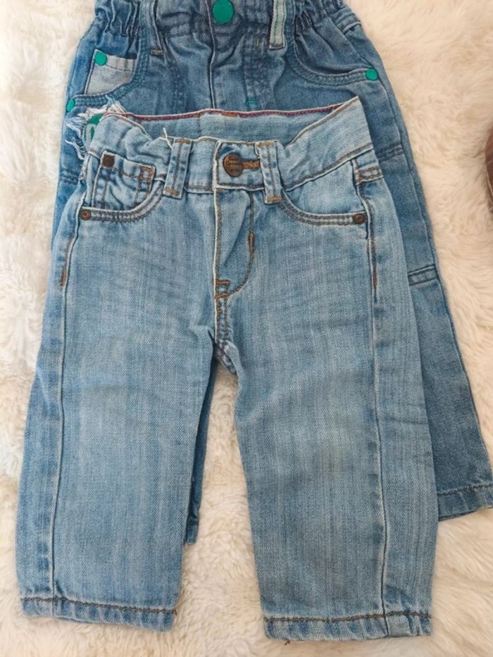 Lot garçon 6 pièces – jeans Orchestra / Name It / Tex Baby + chemises + pantalon Kimadi + tHirts - photo numéro 5