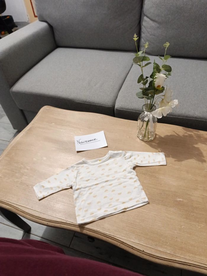 T-shirt naissance Zeeman