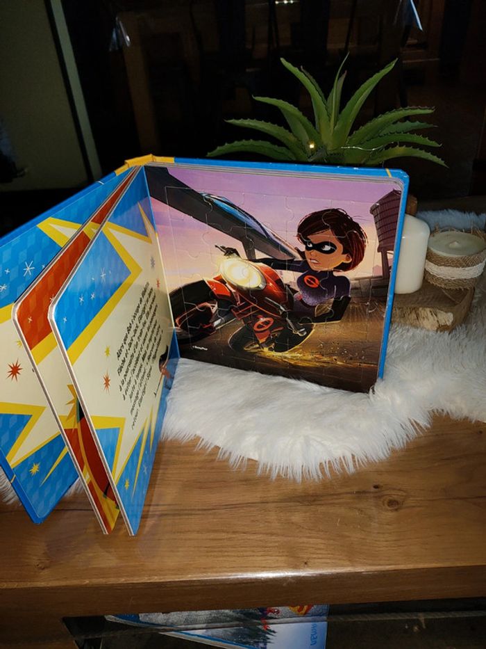 Livre puzzle les indestructibles - photo numéro 4