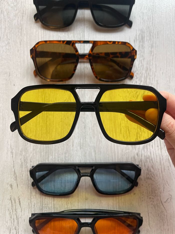 Lot de 5 lunettes de plage, lunettes de style, lunettes de mode - photo numéro 6