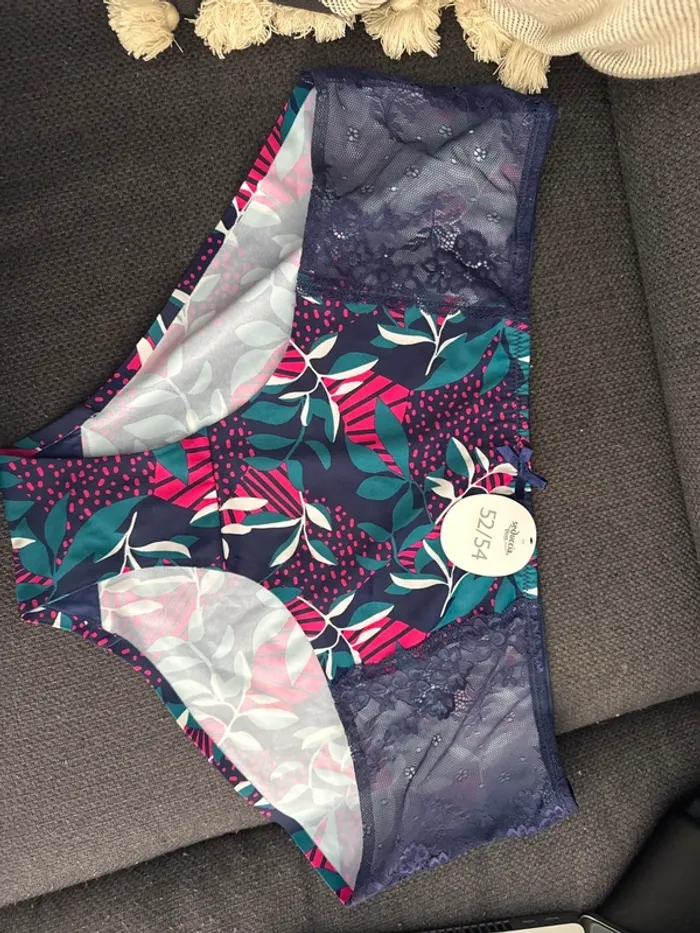 💜 Culotte taille haute - Seduccia - 52/54 - photo numéro 2
