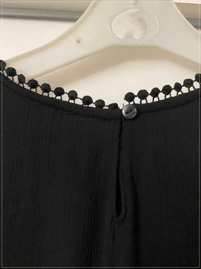 Robe longue voile macramé noire Esmara - photo numéro 6
