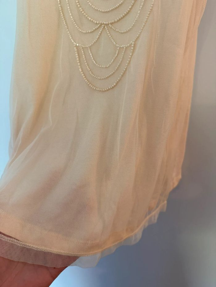 Débardeur beige avec perles Pimkie - photo numéro 3