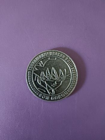 Son Goku Dragonball Capsule Corp Coin Medal Bandai Dbc-41 F/S