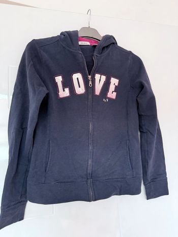 Veste gilet de sport Okaidi marine en 14ans