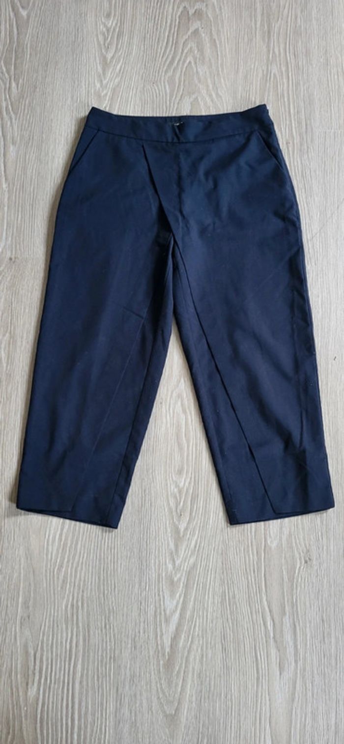 Pantalon bleu marine zara taille M