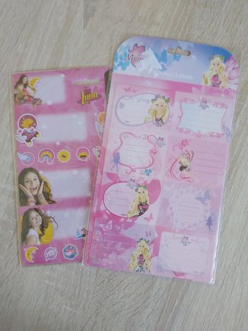 Étiquettes nom prenom