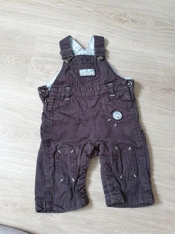 Salopette bleu marine