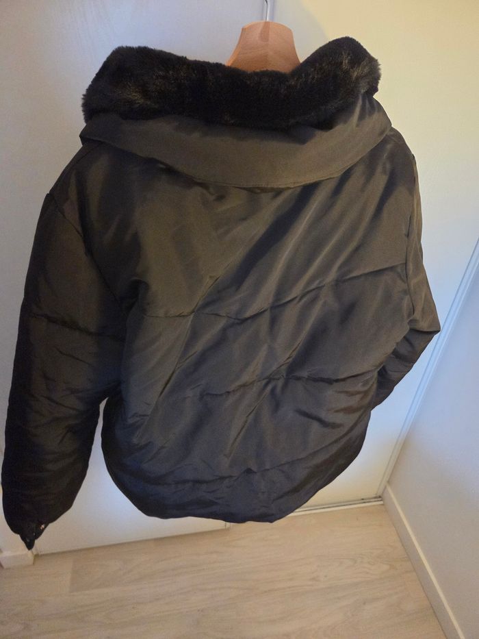 Manteau matelassé noir - photo numéro 2