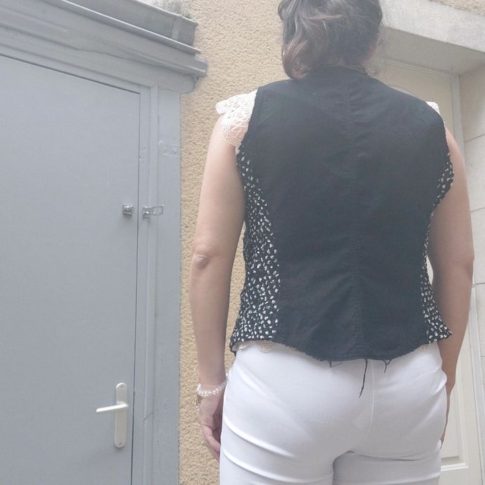 Gilet original Nathalie Garçon - photo numéro 3