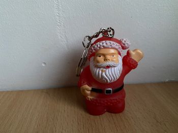 Porte clef père noël