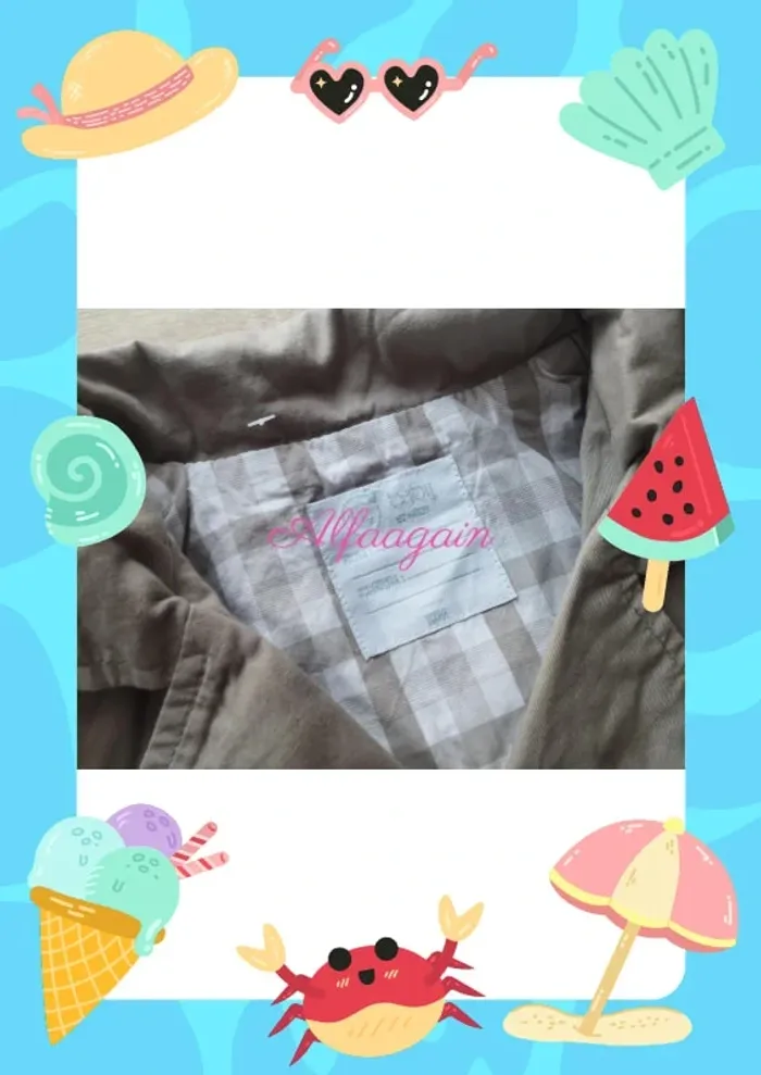 Veste caban garçon 18mois Gémo neuve - photo numéro 9