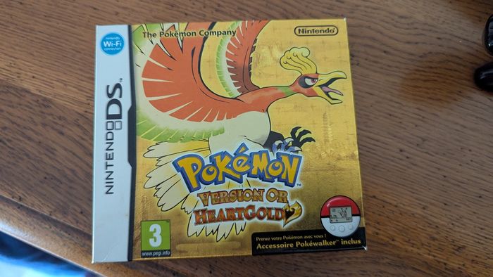 Boite jeux Pokemon Or DS. + Livre cartes a collectionner - photo numéro 2