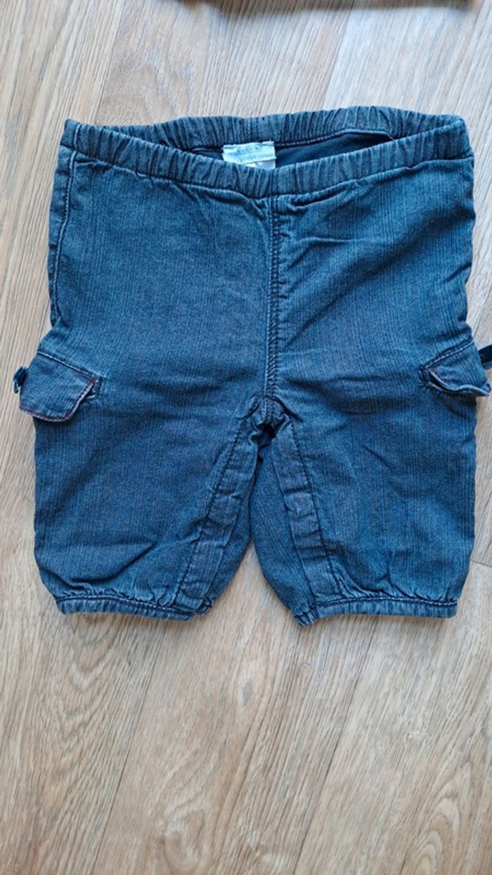 Ensemble Jacadi blouse liberty et jean 3 mois fille - photo numéro 2