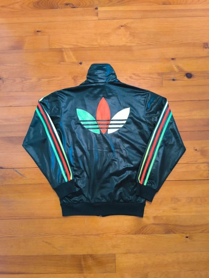 Veste Adidas - Chile 62 - Noir/Vert/Rouge - Logo Brodé - Taille S - photo numéro 2