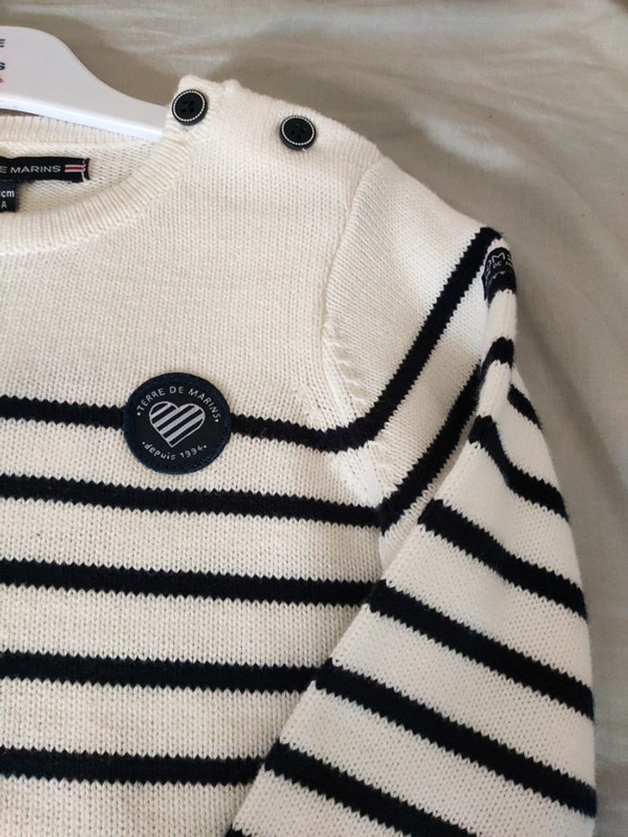 Pull marin enfant EF en H22 Terres des Marins 5 ans - photo numéro 2