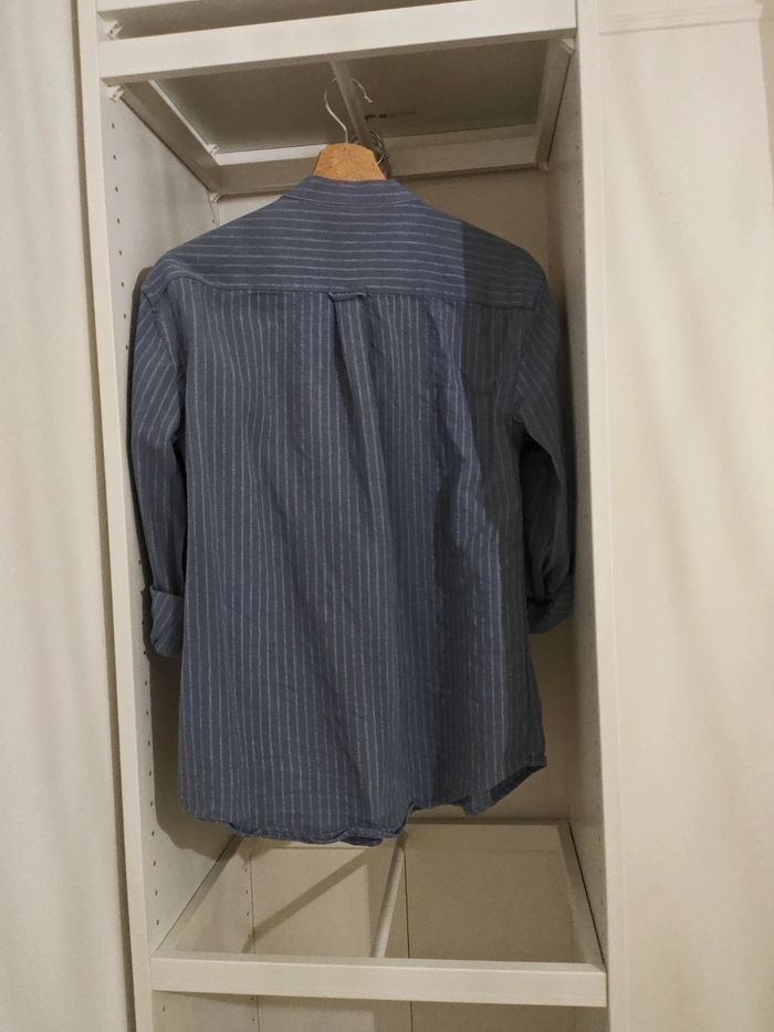 Chemise bleu rayure Primark taille s regular fit - photo numéro 3