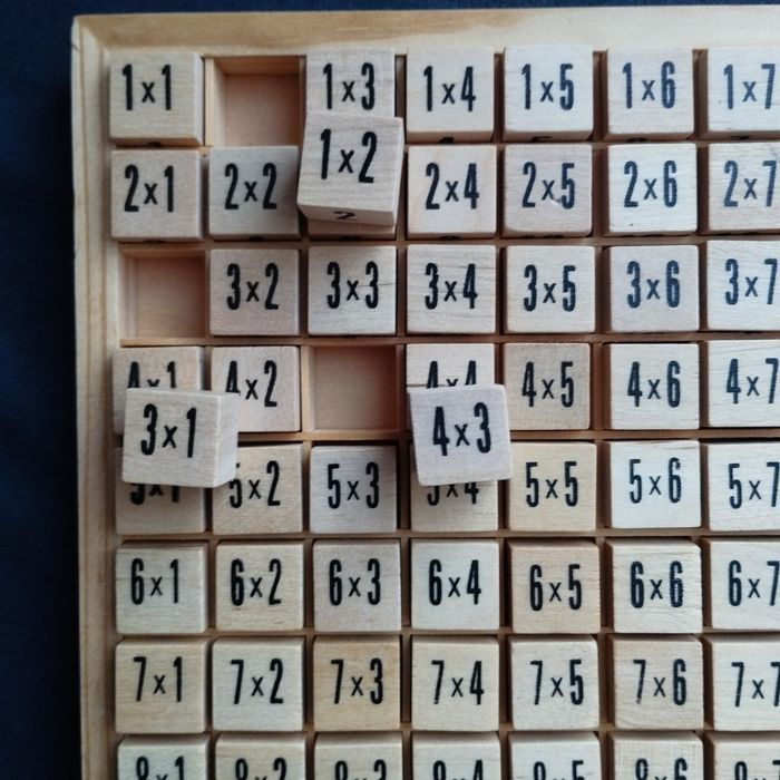 Table de multiplication en bois Ulysse Neuf - photo numéro 3