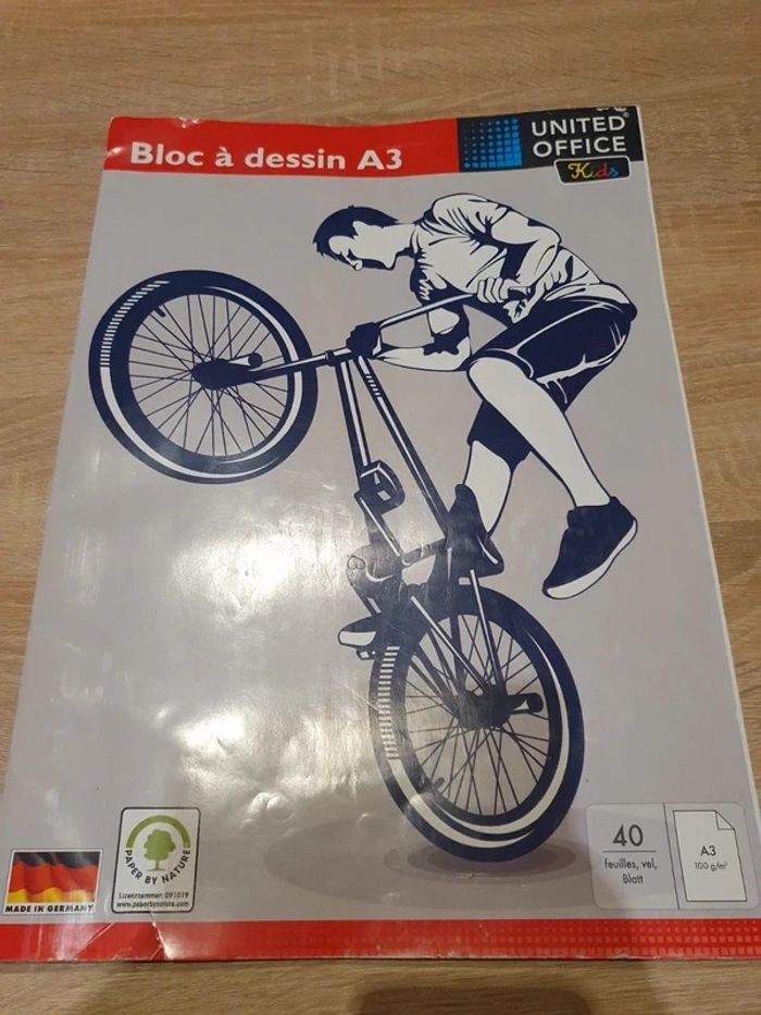 Bloc à dessin A3   (35 pages) - photo numéro 2