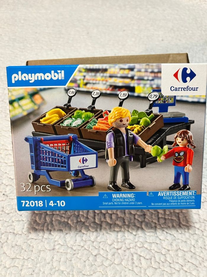 PLAYMOBIL vendeur CARREFOUR