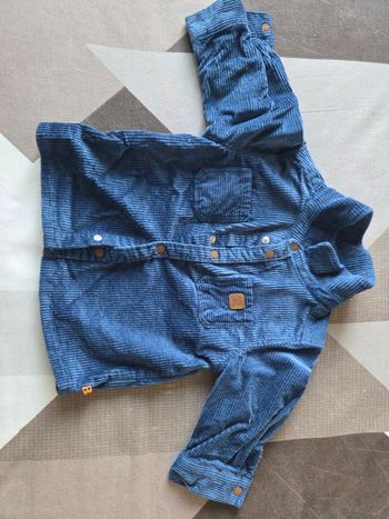 Chemise velours 