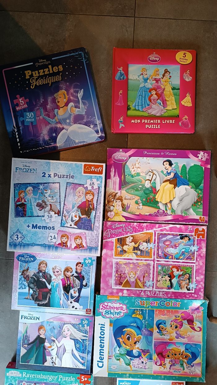 Lot de puzzles - photo numéro 2