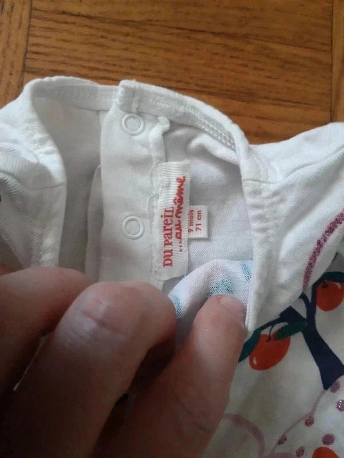 T-shirt manches longues 9 mois DPAM - photo numéro 3