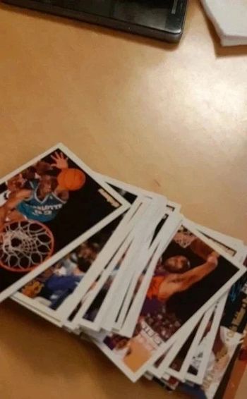 Lot de 5 cartes basket fleer 1994 1995