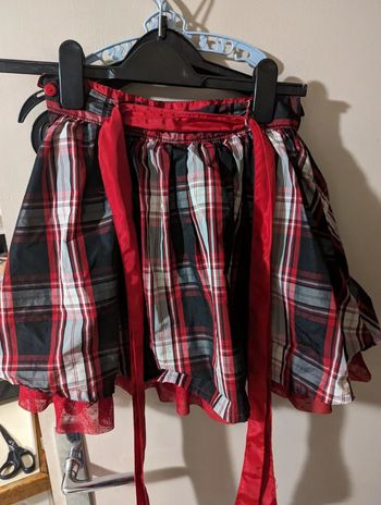 Jupe motif écossais