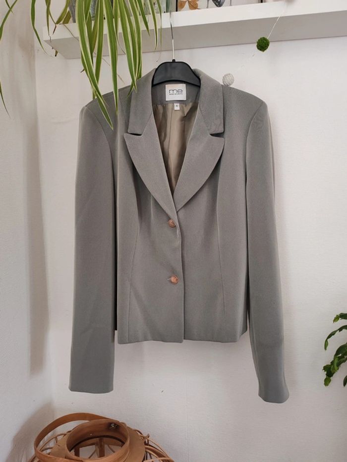 Veste vintage verte olive pastel