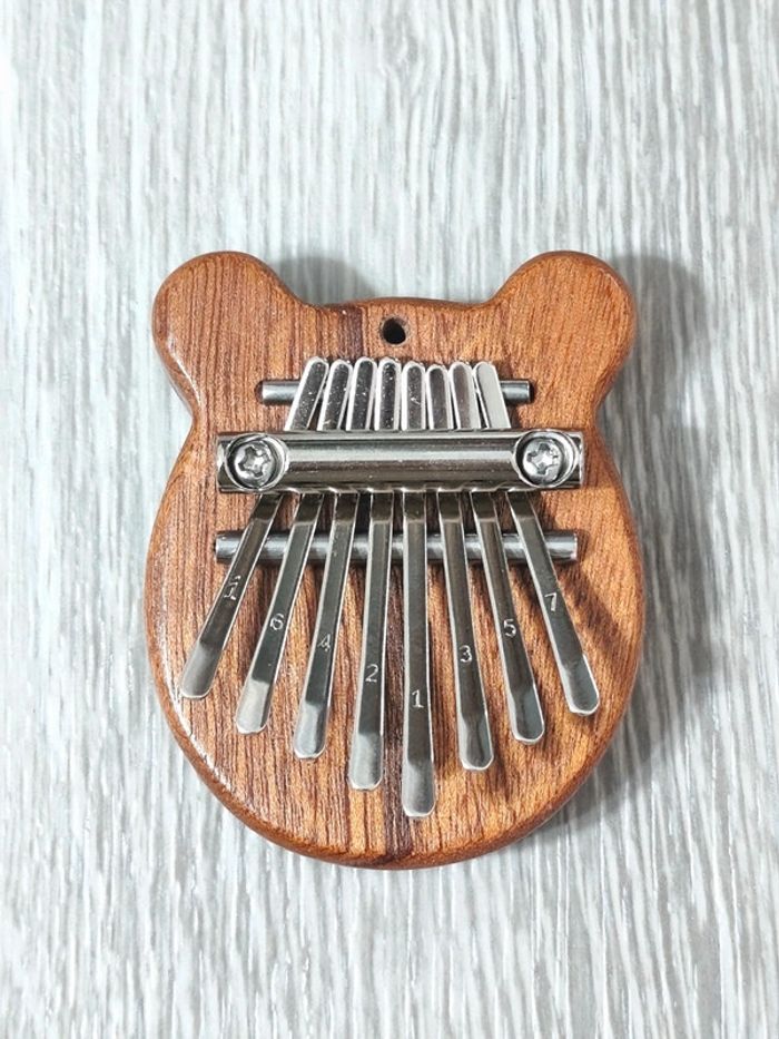 Jeu Kalimba en bois 8 touches - photo numéro 2